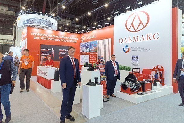 на стенде РосГазЭкспо на стенде РосГазЭкспо