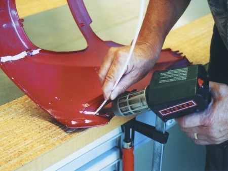 Ручной аппарат горячего воздуха GHIBLI - ремонт автомобильного пластика