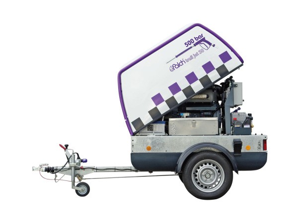 Установка СВД 500 бар FALCH, прицеп Установка СВД 500 бар FALCH, прицеп